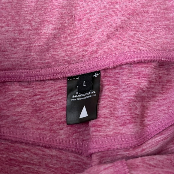 Balance Athletica Pink Heathered Jogger Sweatpants Size‎ Large - Picture 5 of 8